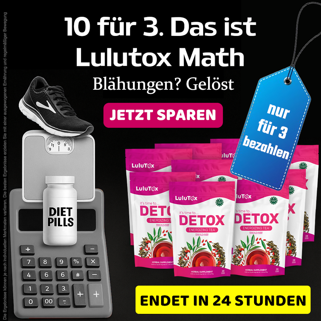 Natürlicher Detox-Tee Facebook ad: Warum nehme ich nicht ab, obwohl ich mich gesund ernähre