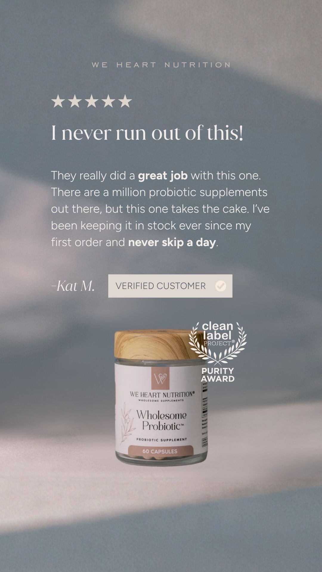 We Heart Nutrition Facebook ad