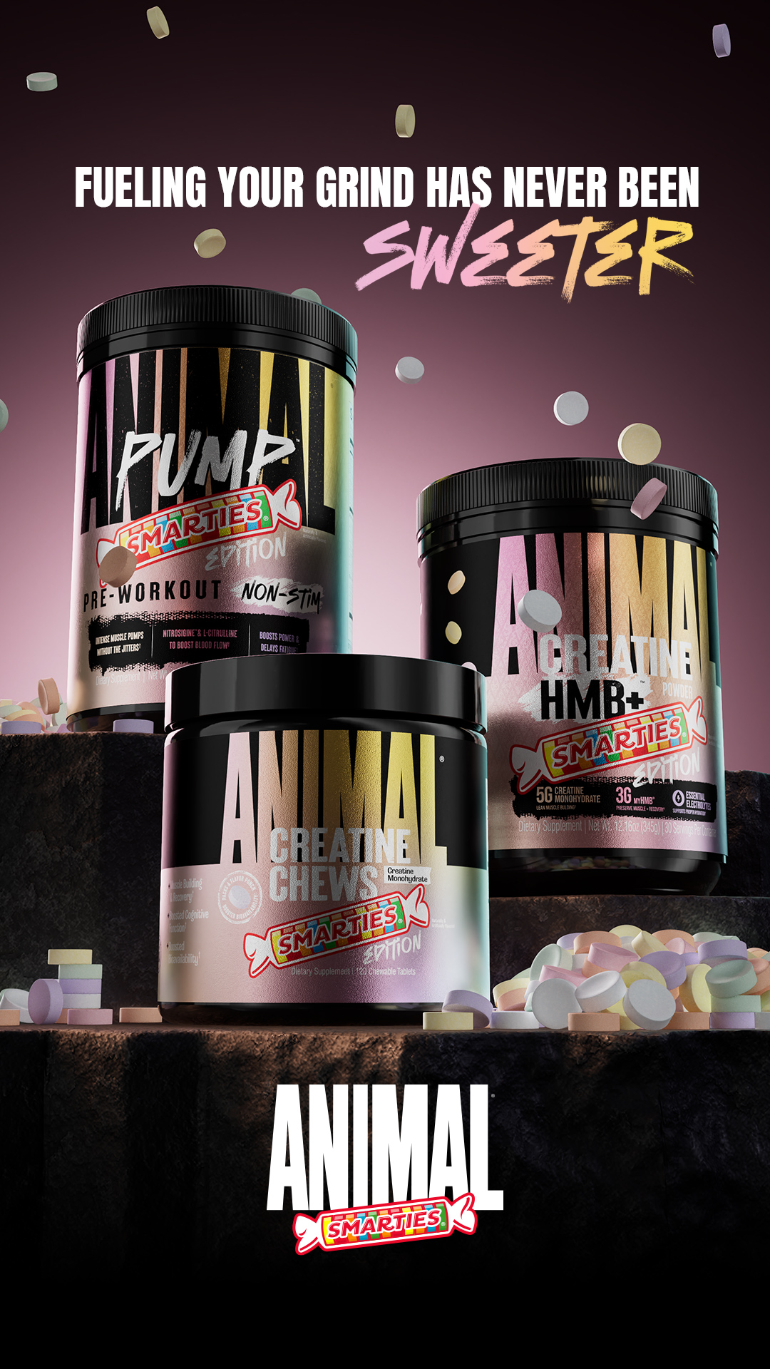 The Official Animal Pak page Facebook ad