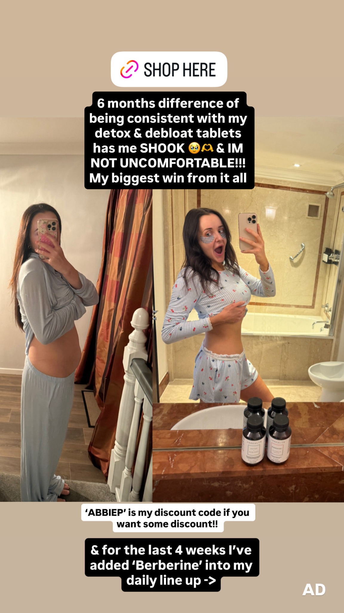 abbieparkinson Facebook ad