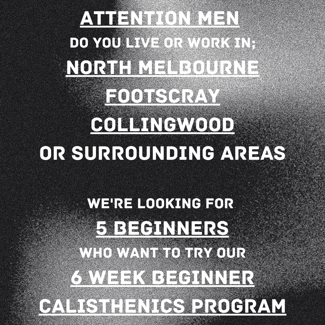 Melbourne Calisthenics Facebook ad