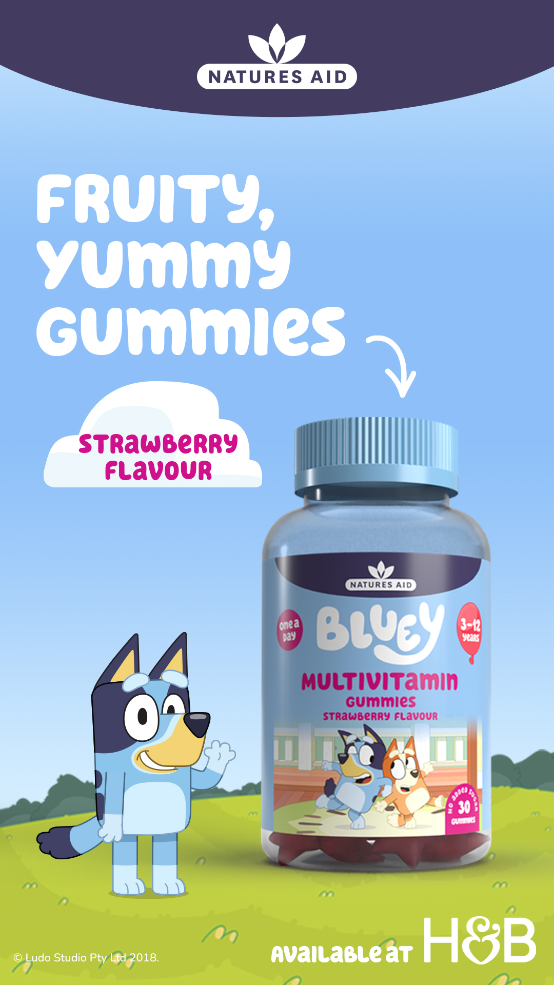 Natures Aid Juniors Facebook ad
