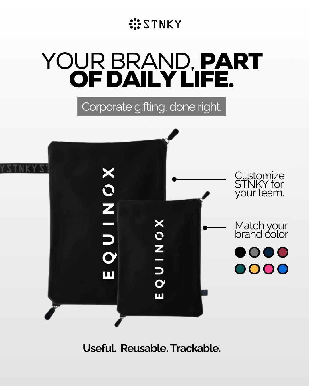 STNKY Facebook ad