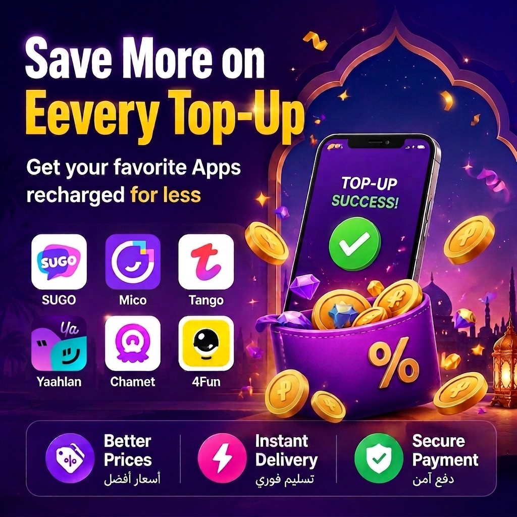 AppTopup.com Facebook ad: Save More on App Top-Ups