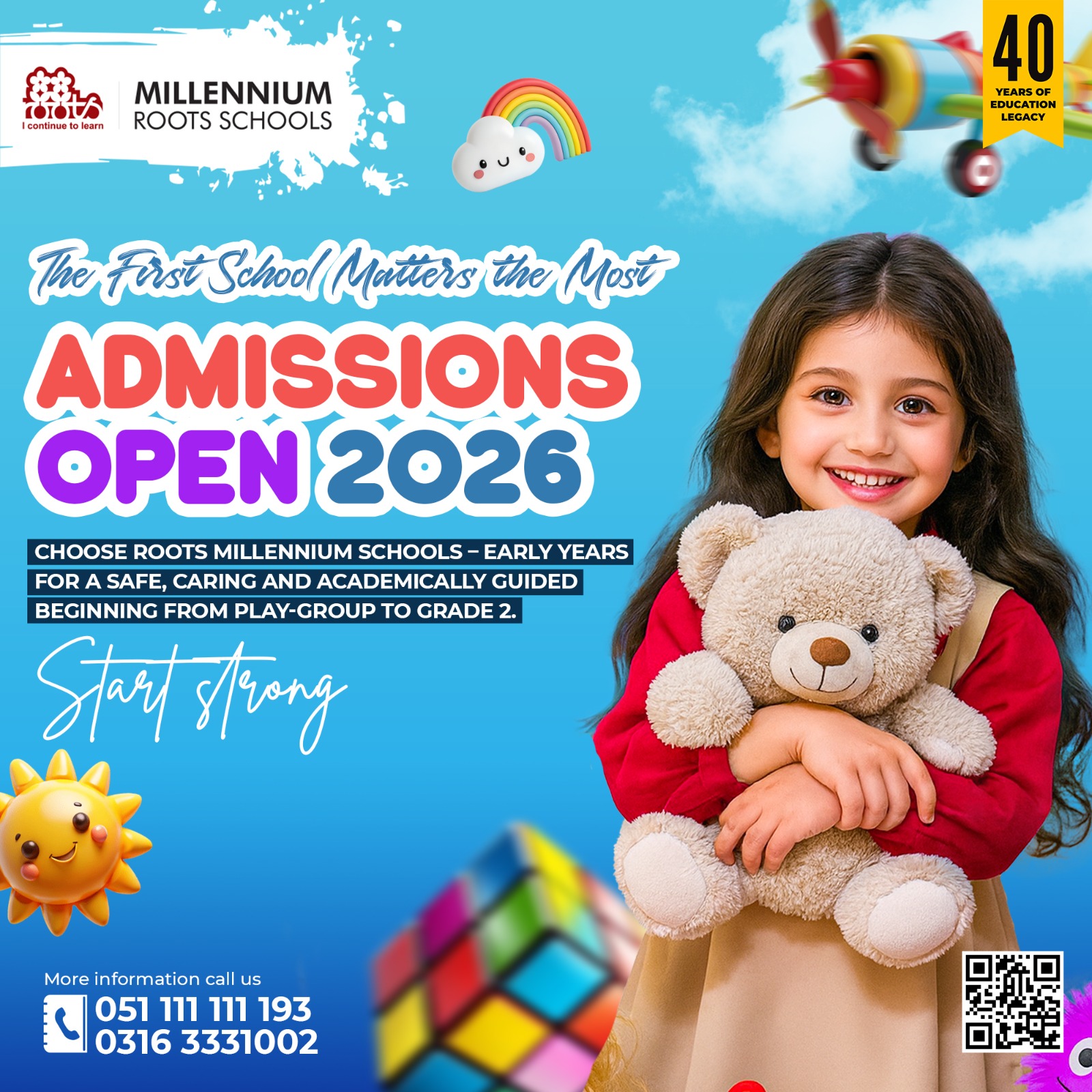 The Millennium Education Pakistan Official Facebook ad