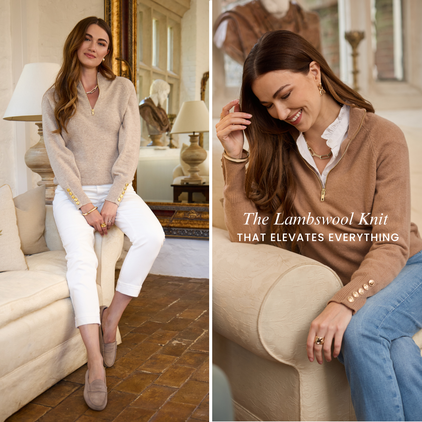 Salthouse Facebook ad: 100% Lambswool