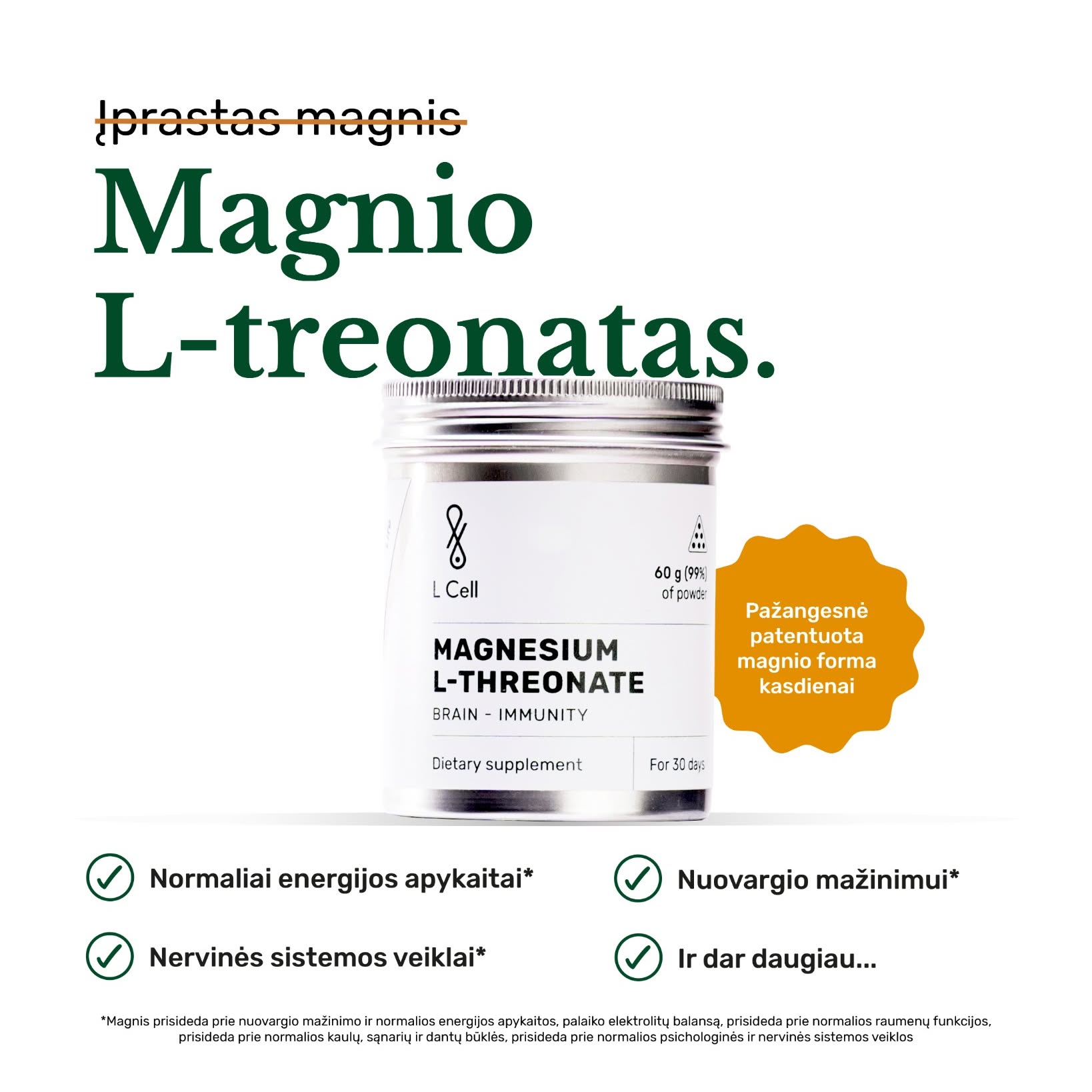 L Cell Facebook ad