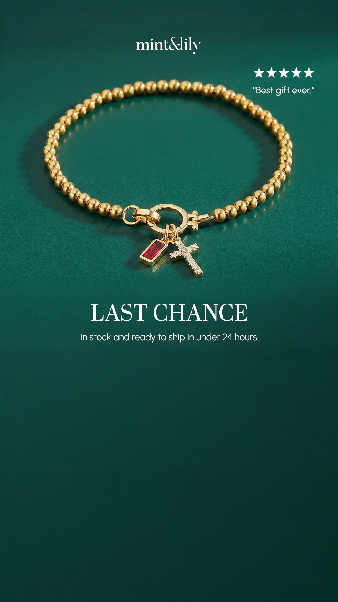 MINT & LILY Facebook ad