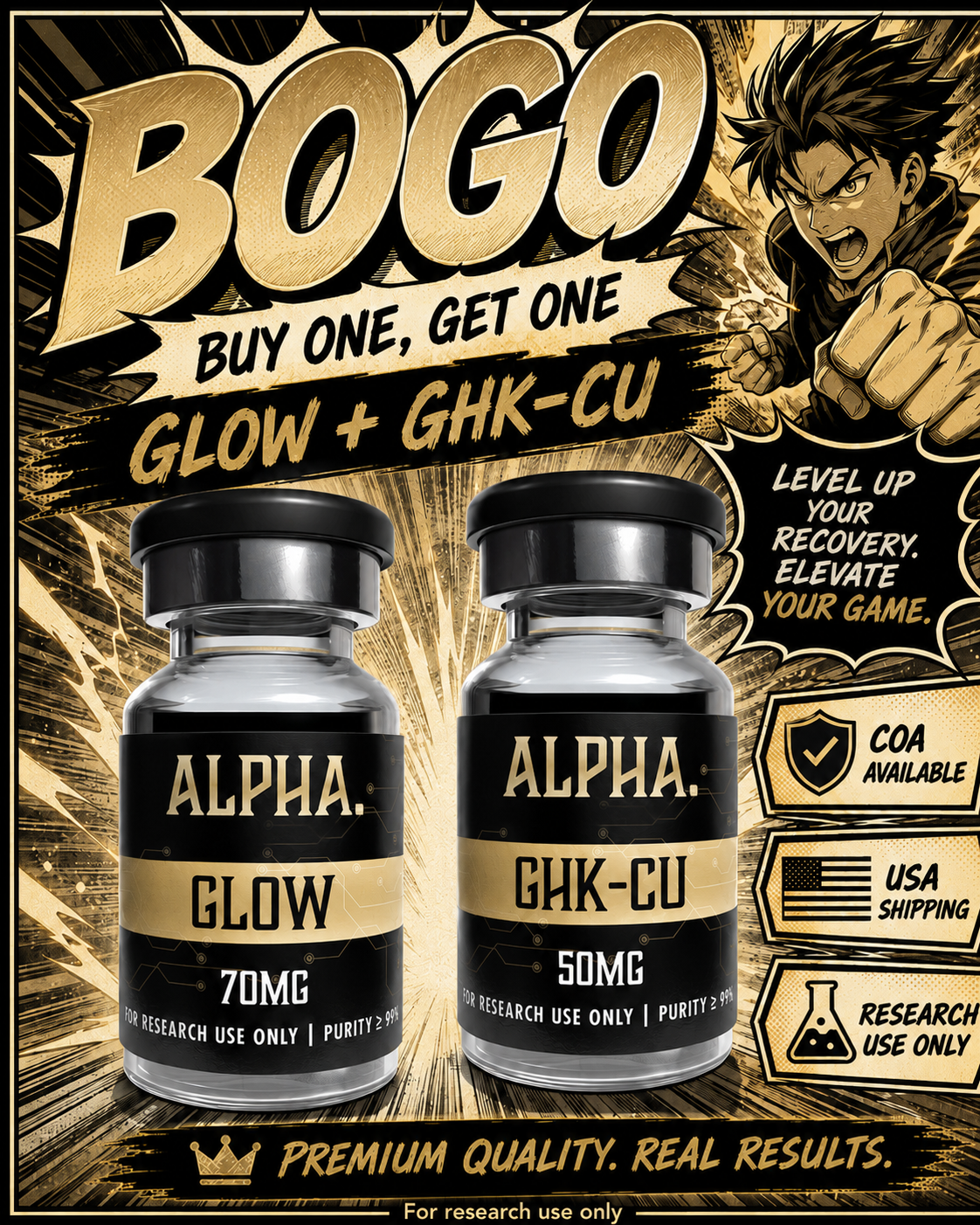Alpha Pro Research Facebook ad: Buy Research Peptides Online | Alpha Pro Peptides