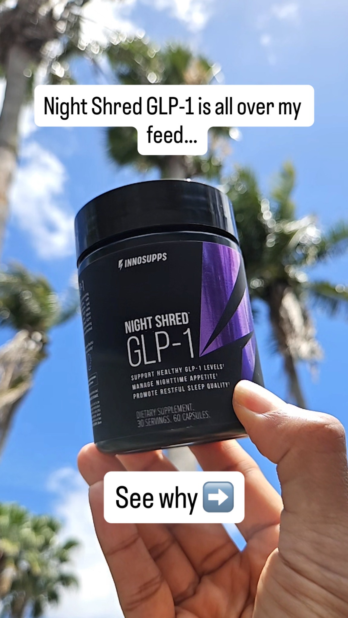 Inno Supps Night Shred Facebook ad