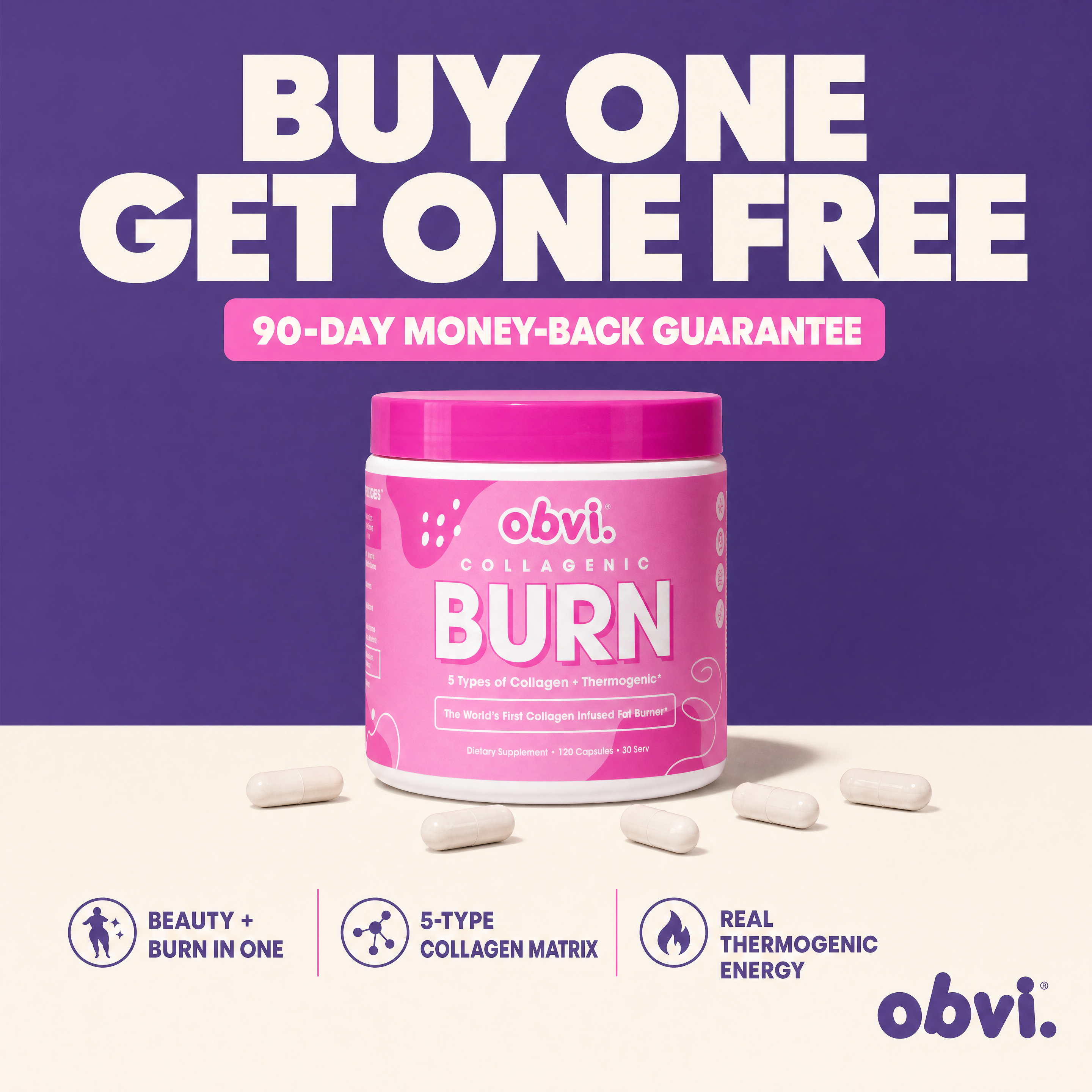 Obvi Health Facebook ad