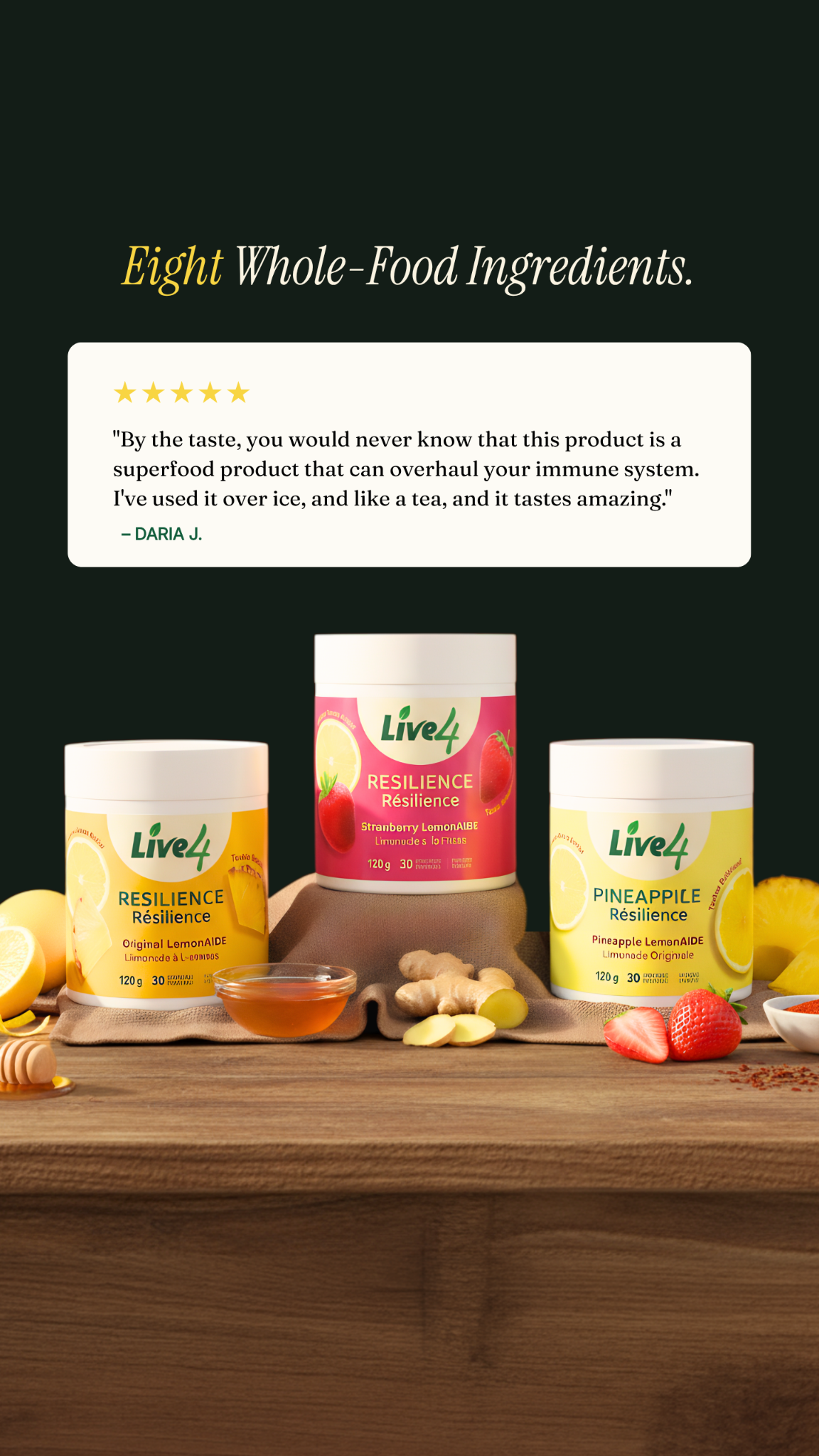 Live4 Wellness Facebook ad
