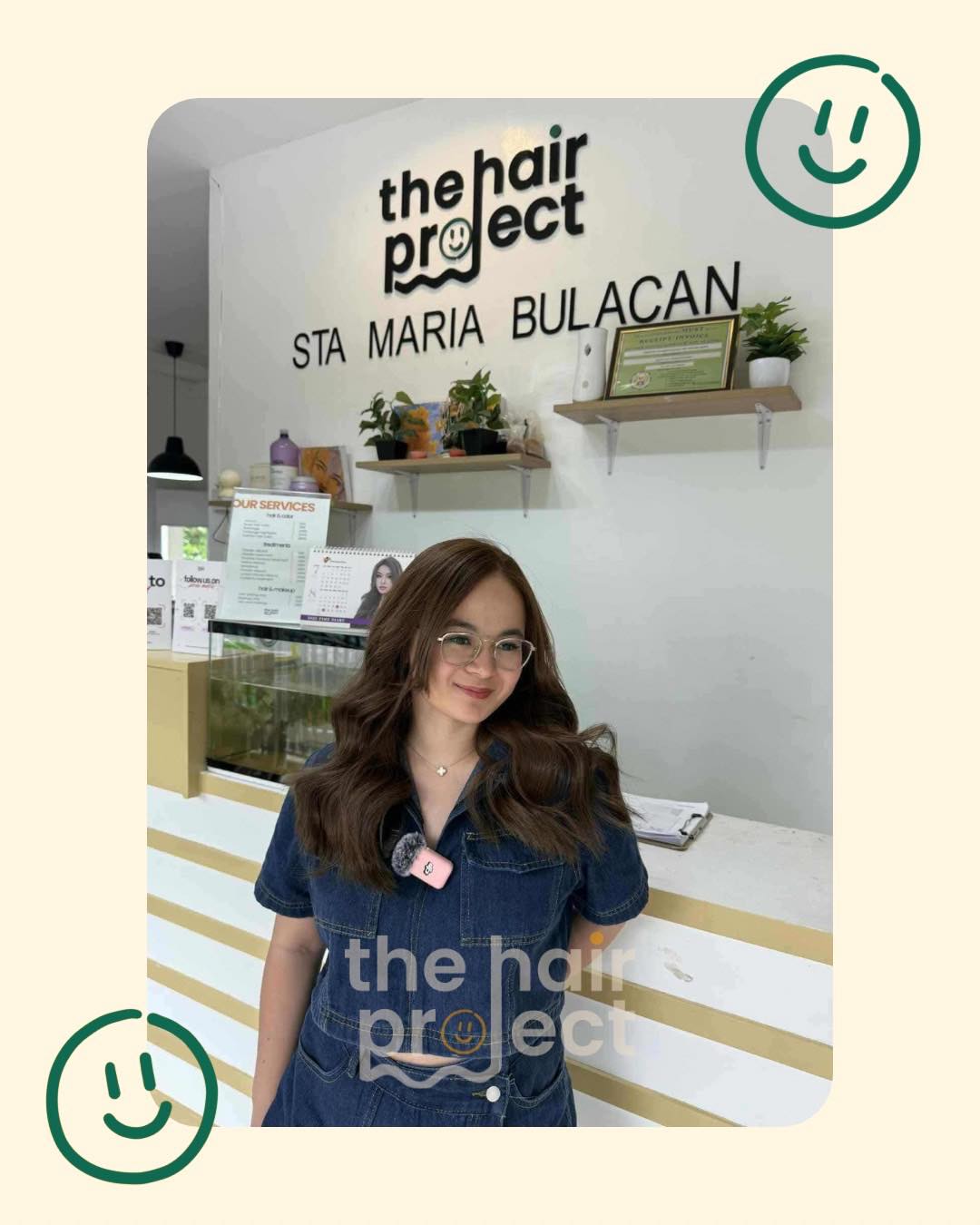The Hair Project Salon formerly Fablouise Salon Sta. Maria Facebook ad: Sleighing every strand this season.