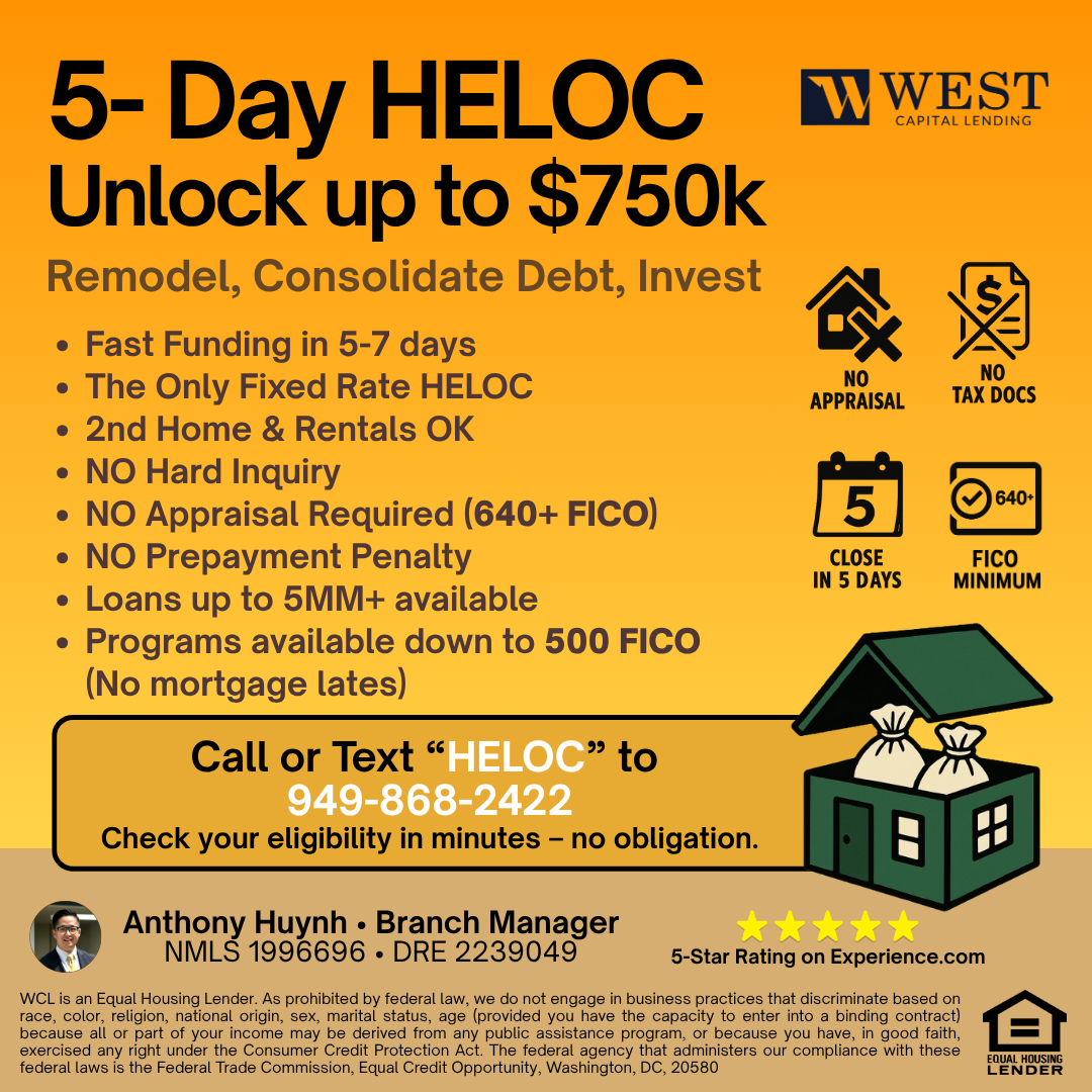 Anthony Huynh - Real Estate & Mortgage Broker, Investor Facebook ad