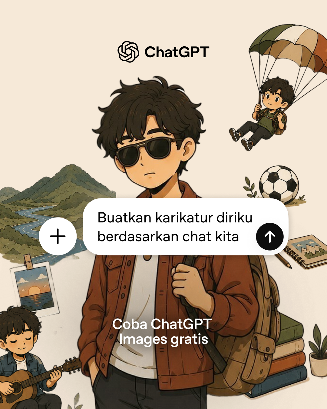 ChatGPT Facebook ad
