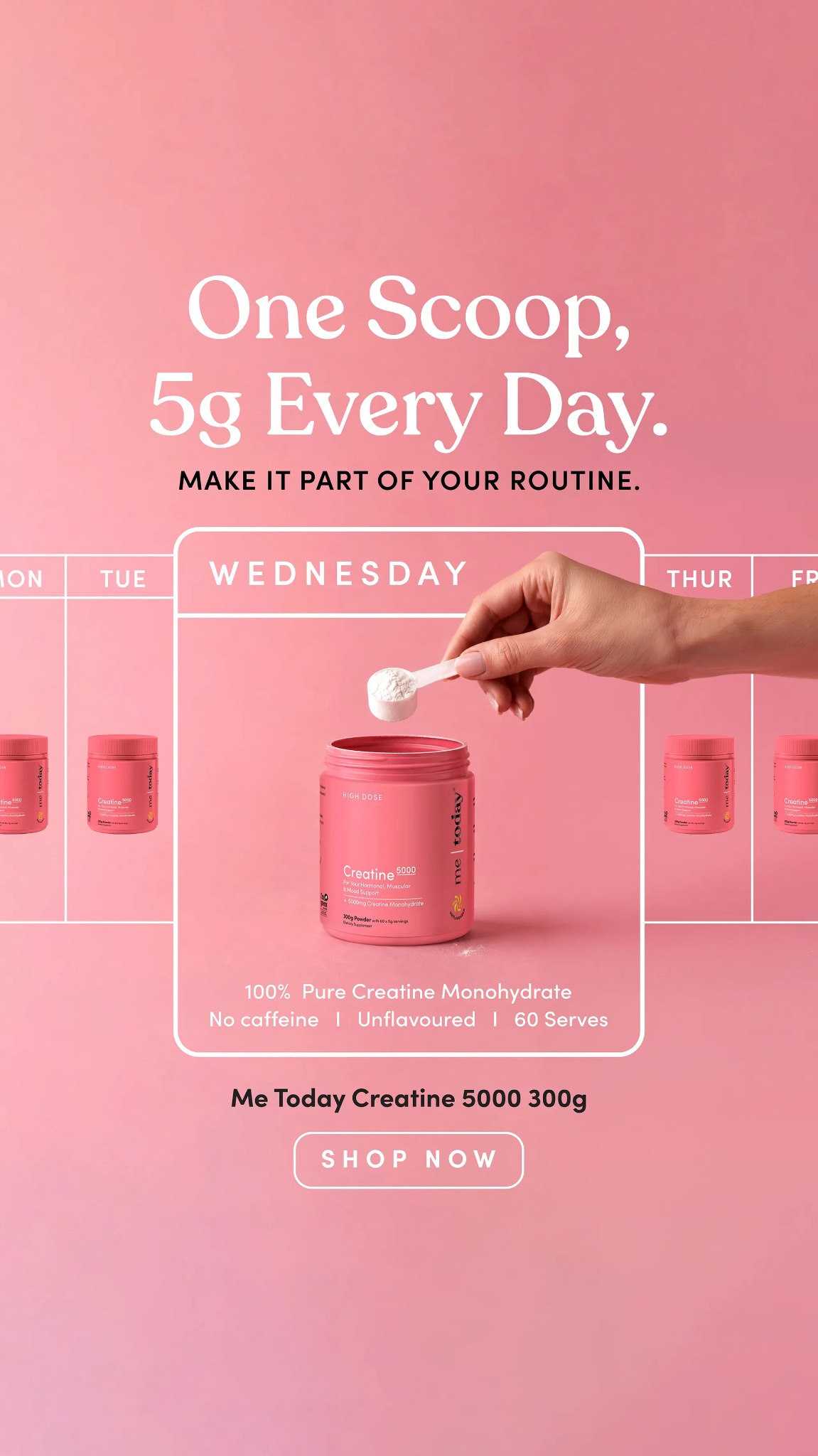 Me Today Facebook ad