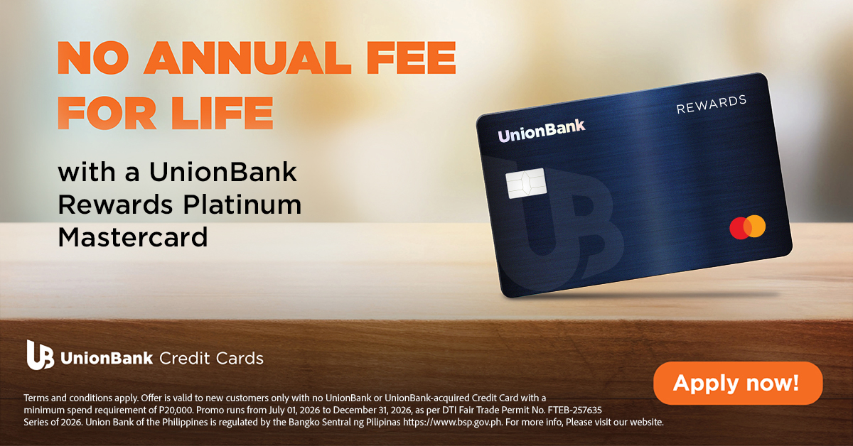 Union Bank of the Philippines Facebook ad