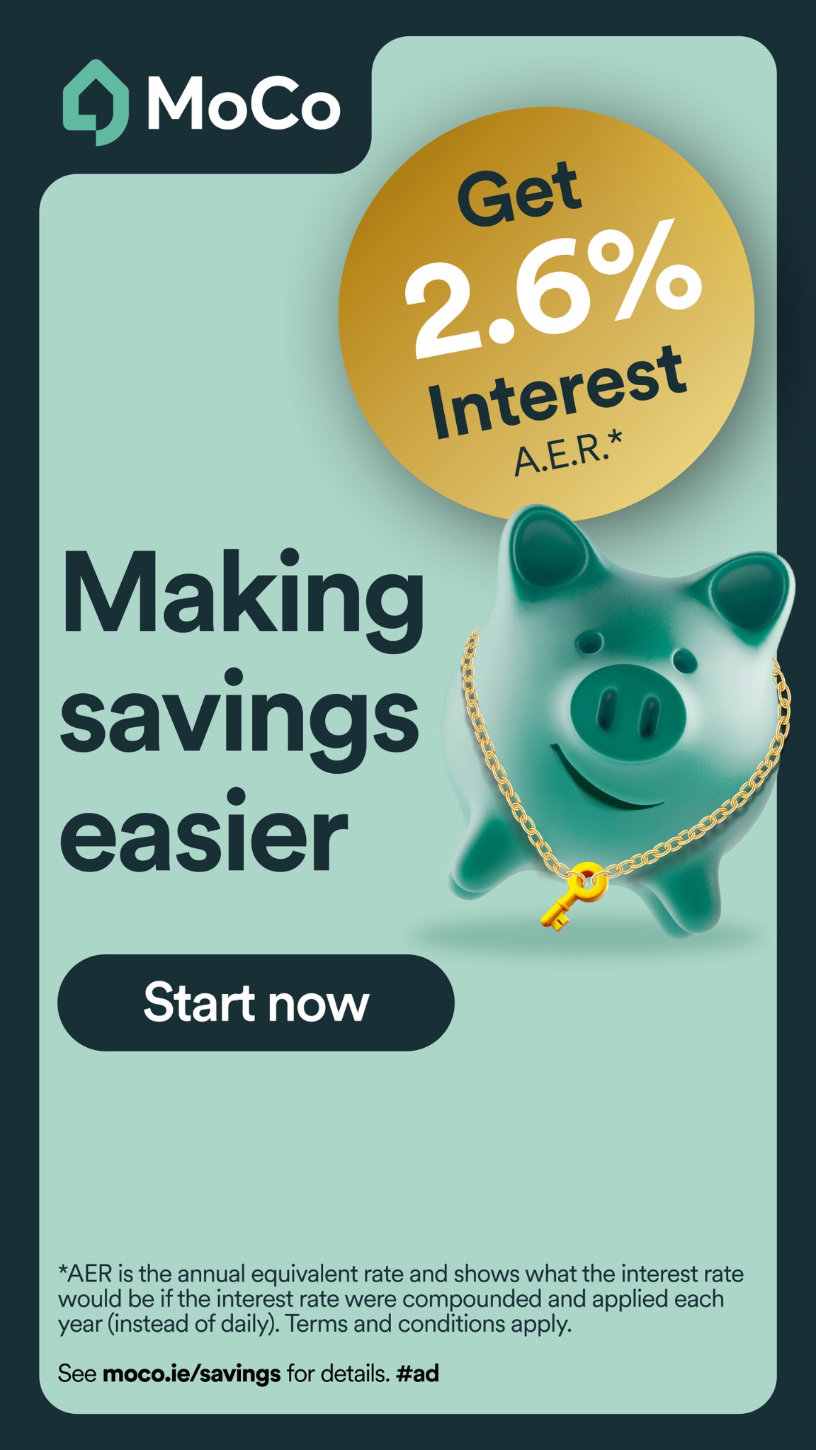 MoCo Banking Facebook ad from Mar 24, 2026