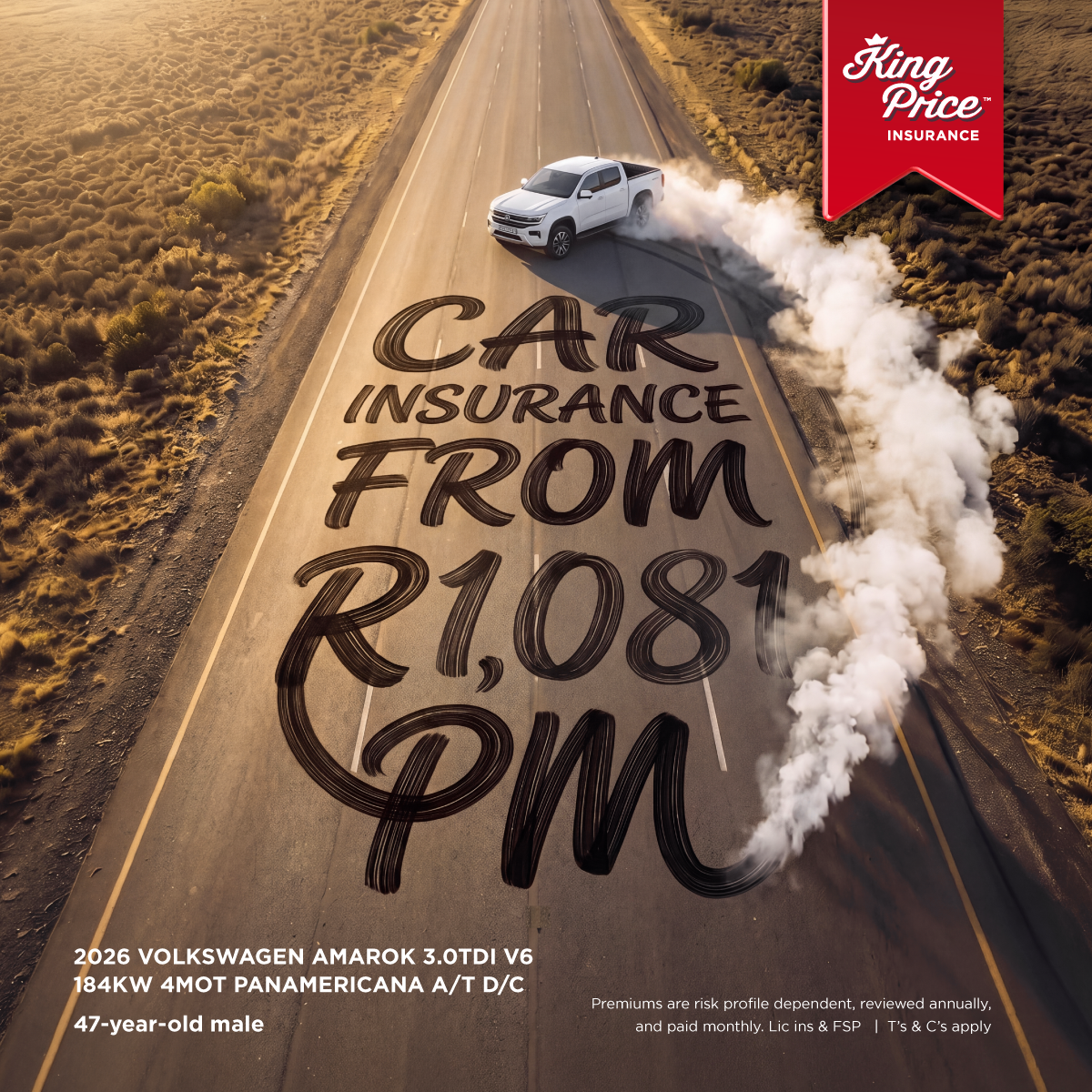King Price Insurance Facebook ad