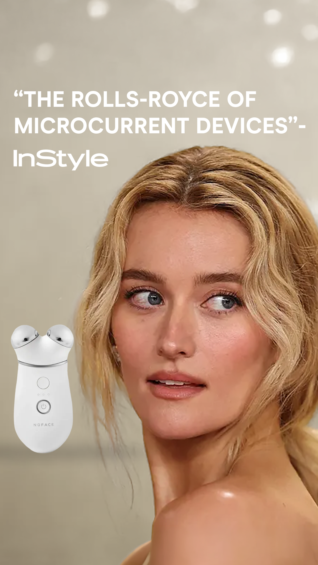 NuFACE Facebook ad
