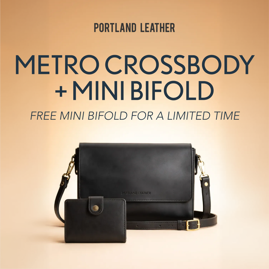 Portland Leather Goods Facebook ad