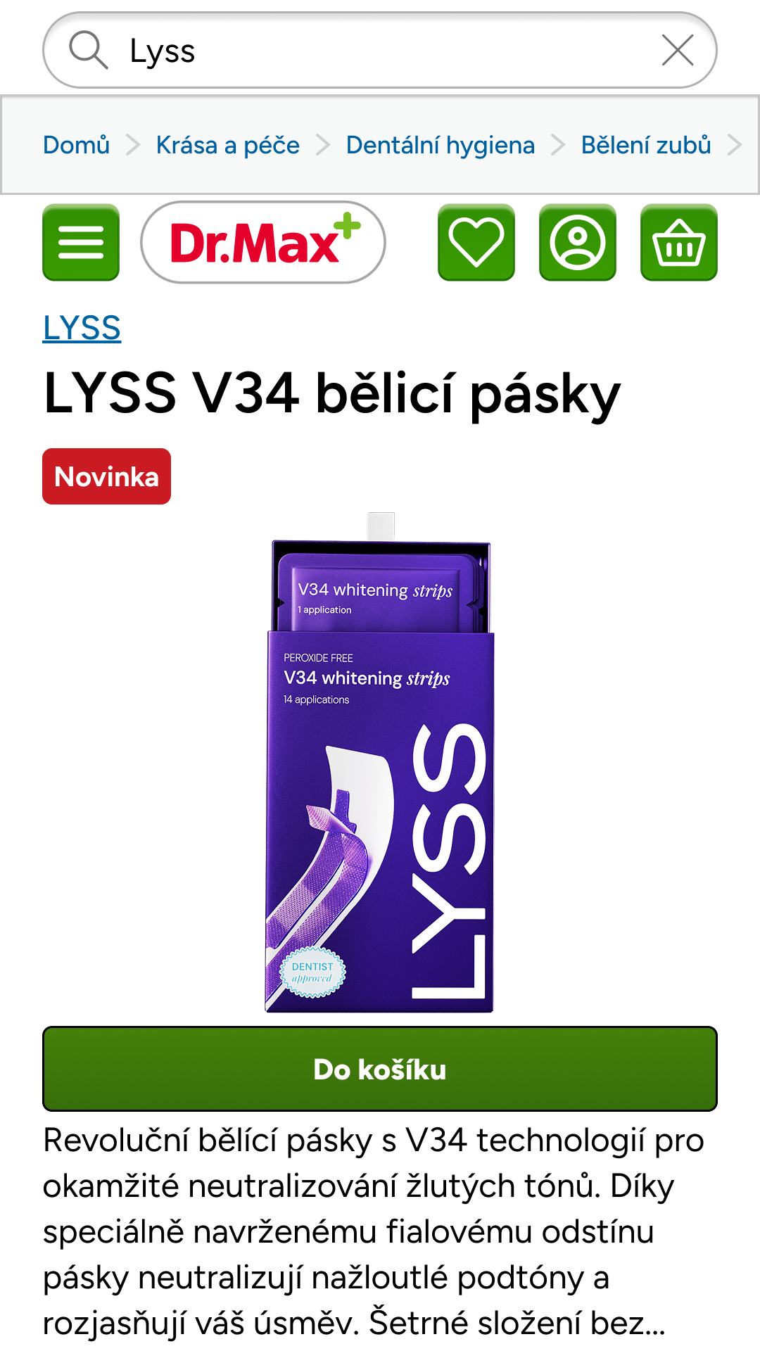 LYSS Facebook ad