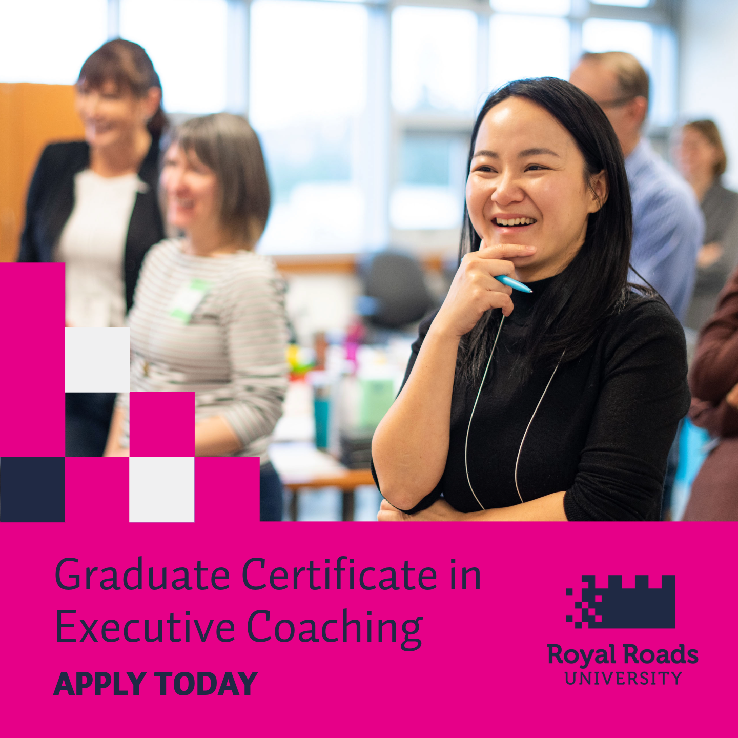 Royal Roads University Facebook ad