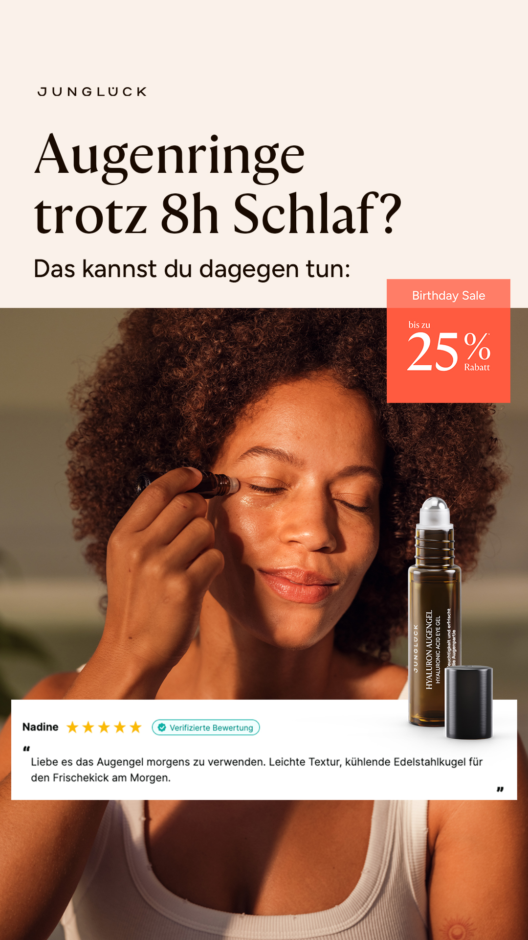 Junglück Facebook ad