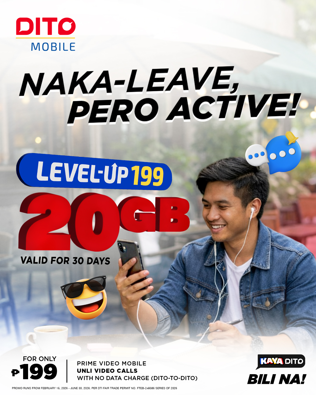 DITO Telecommunity Facebook ad