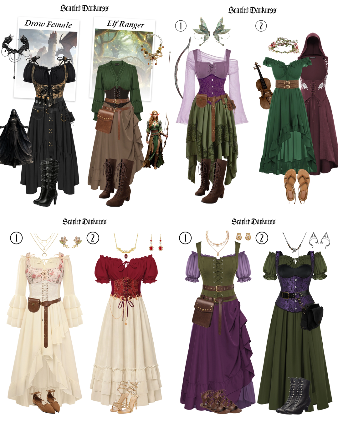 Scarlet Darkness Brand Facebook ad