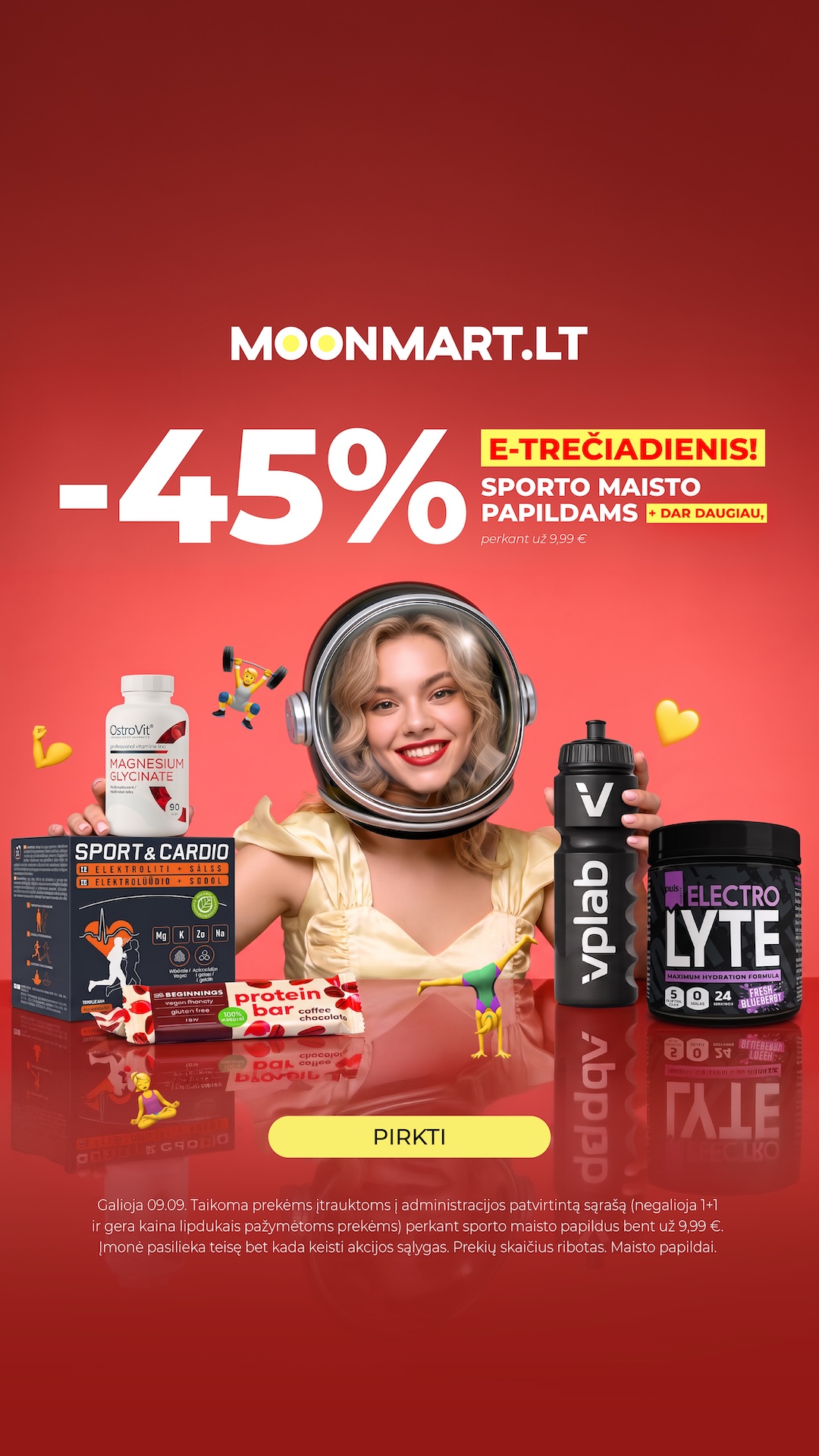Moonmart LT Facebook ad: Aktualus pasiūlymas