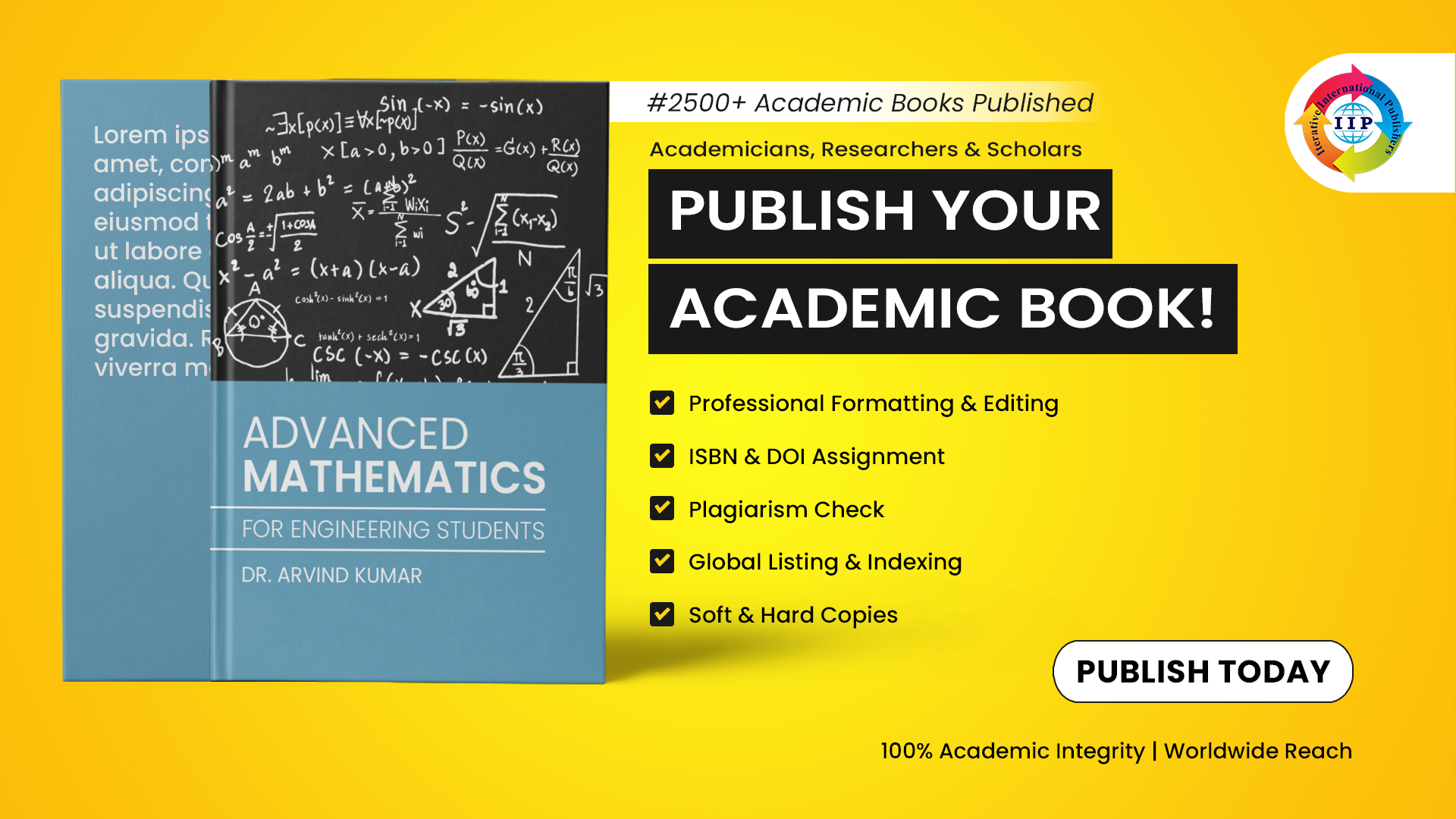 Iterative International Publishers IIP Facebook ad