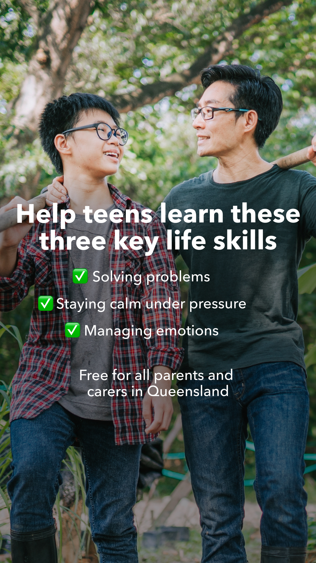 Triple P - Positive Parenting Program Facebook ad