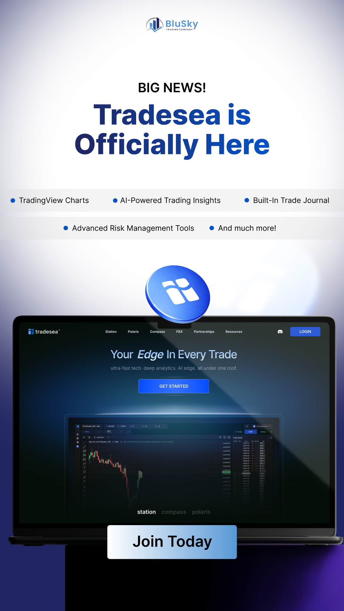 BluSky Trading Company Facebook ad