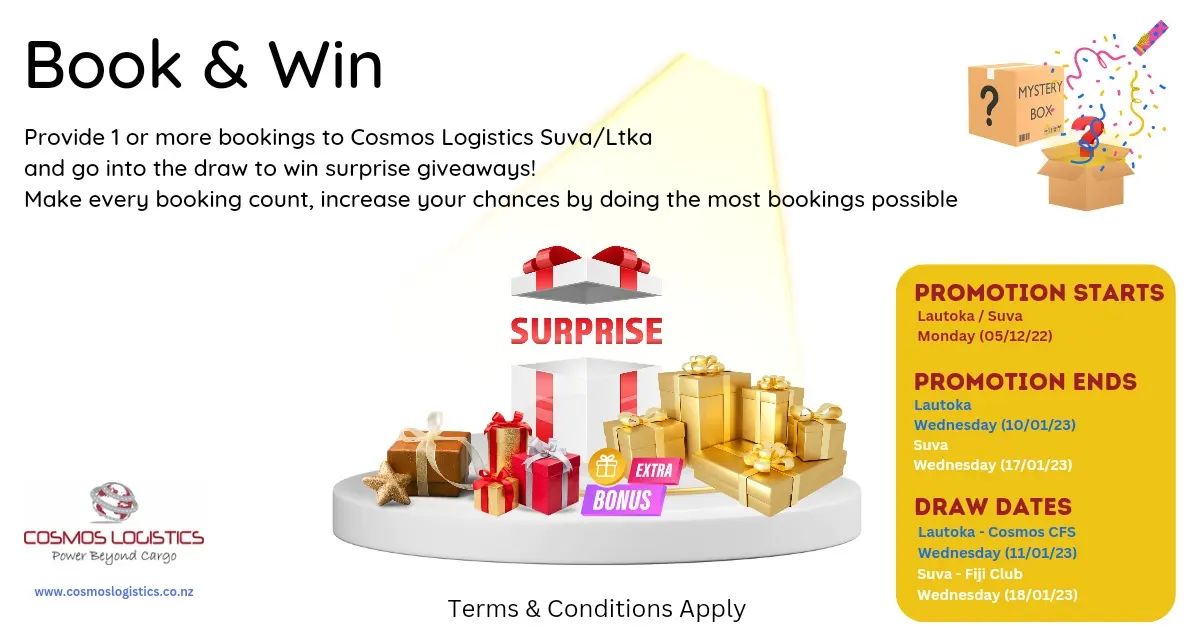cosmos_logistics_fiji Facebook ad from Dec 4, 2022
