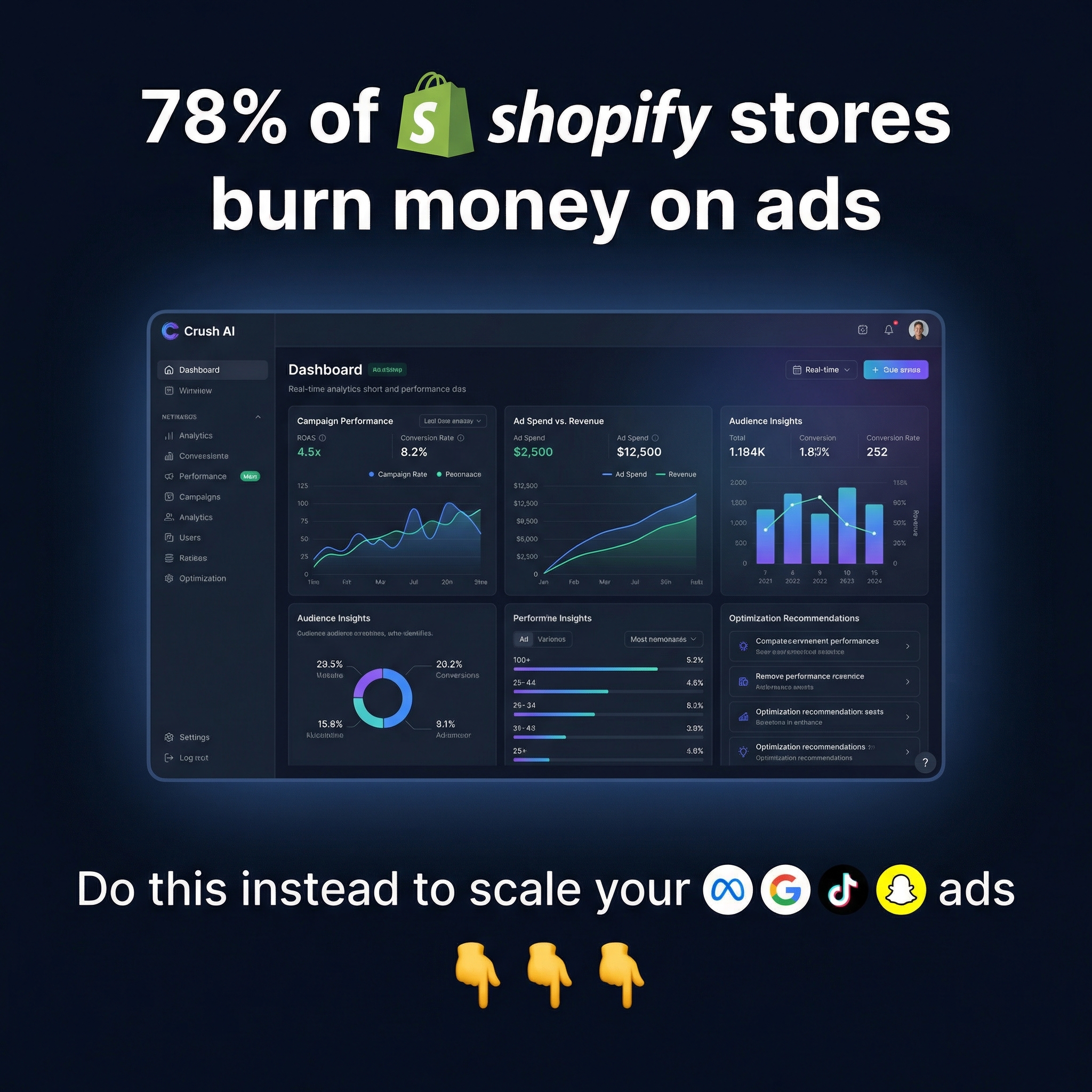 trycrush.ai Facebook ad