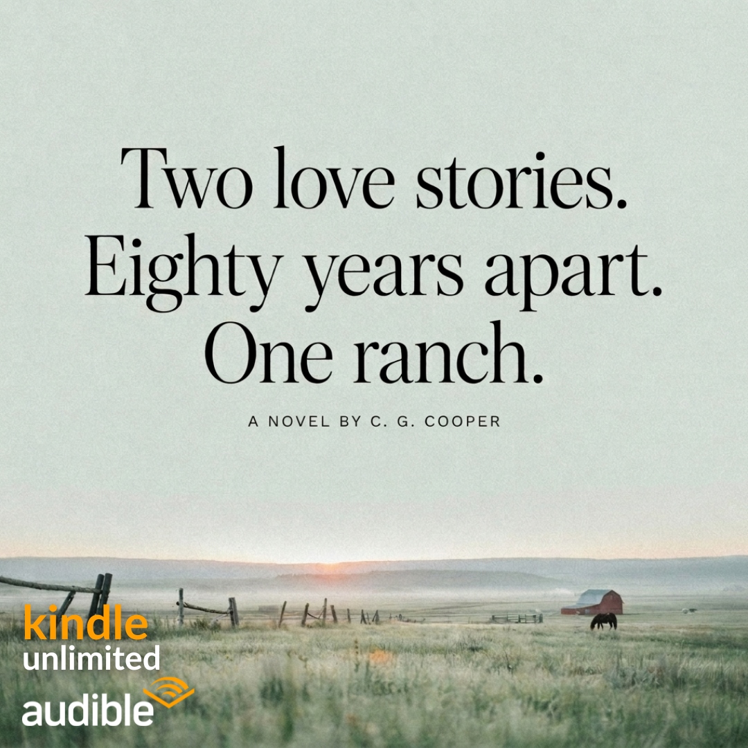 C. G. Cooper, Author Facebook ad