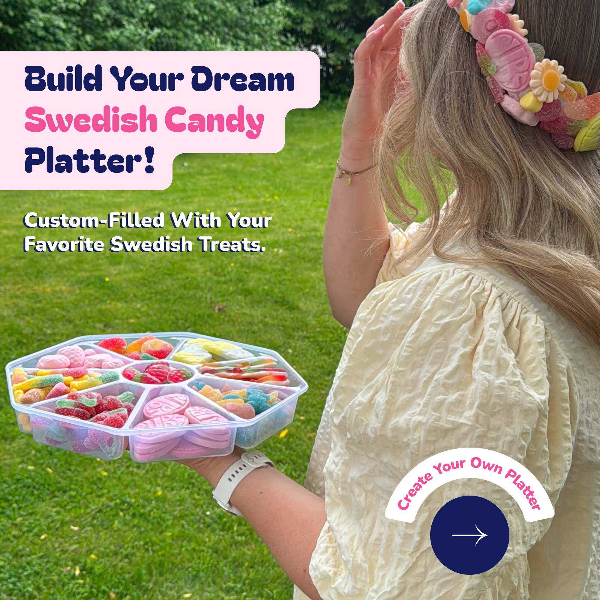 Swedish Candy Land Facebook ad