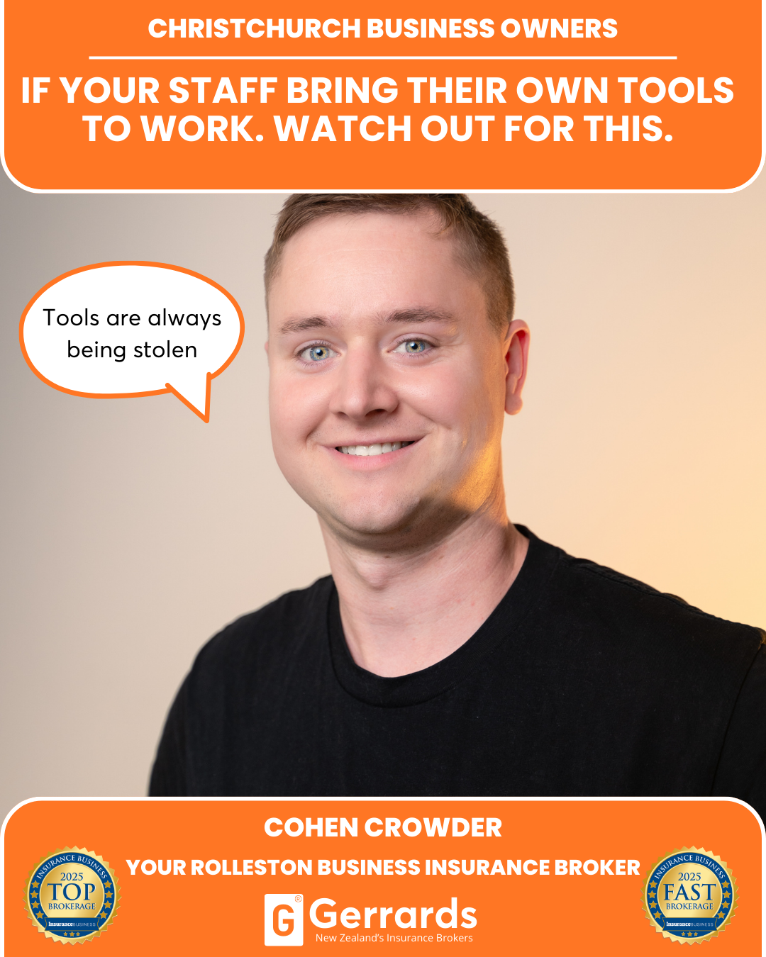 Cohen Crowder - Business Insurance Broker Facebook ad