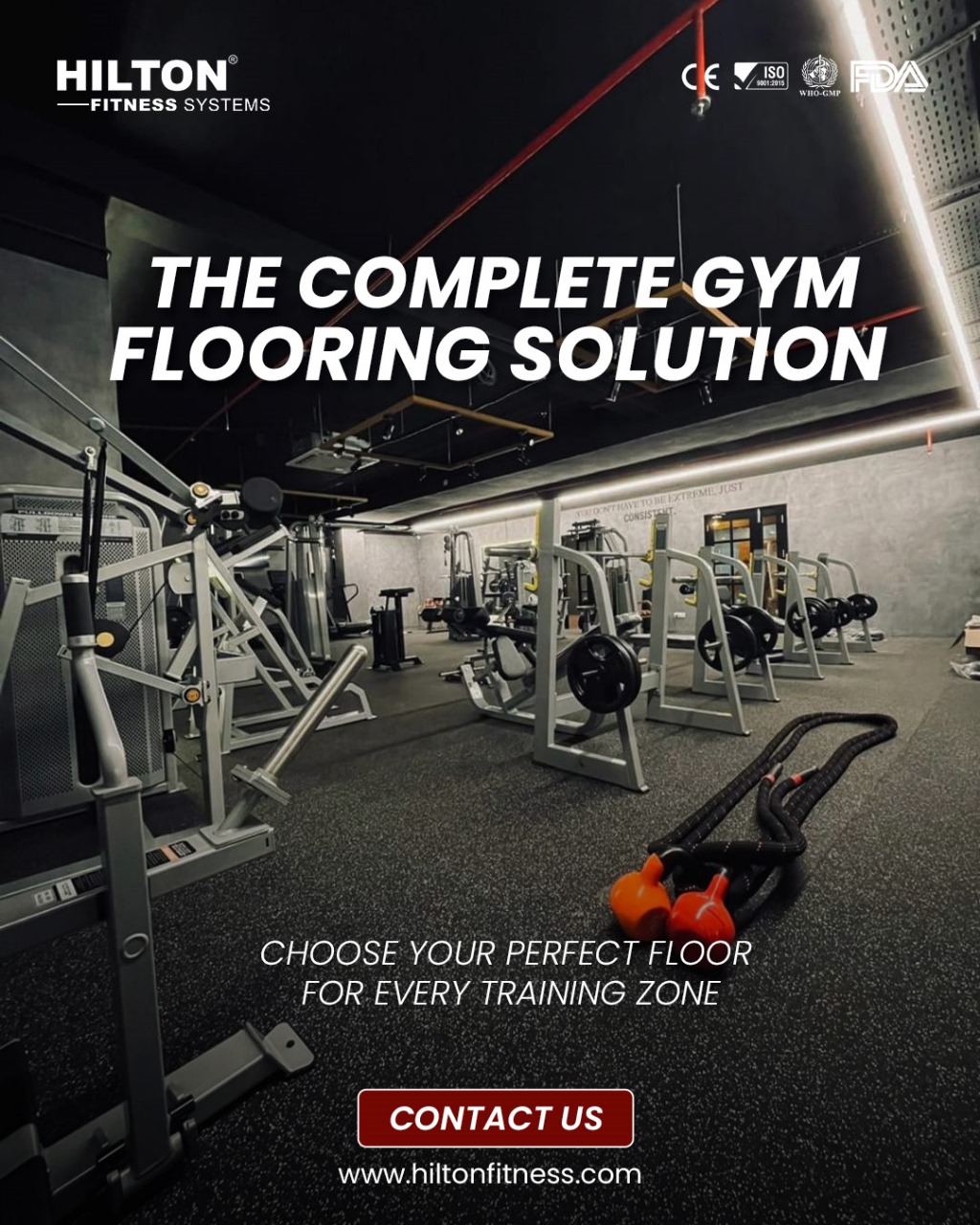 Hilton Fitness Systems Facebook ad