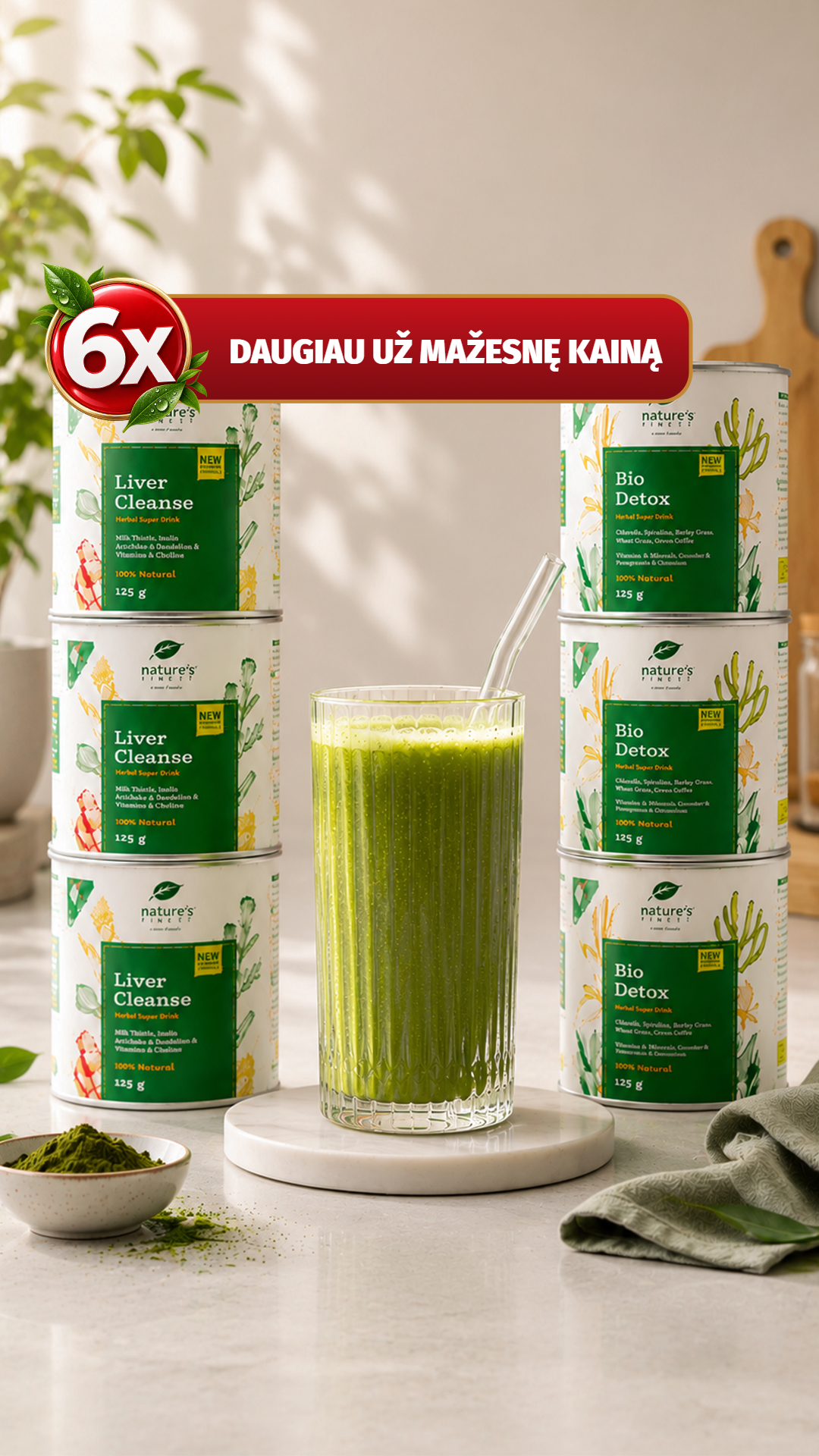 Nature's Finest Lithuania Facebook ad