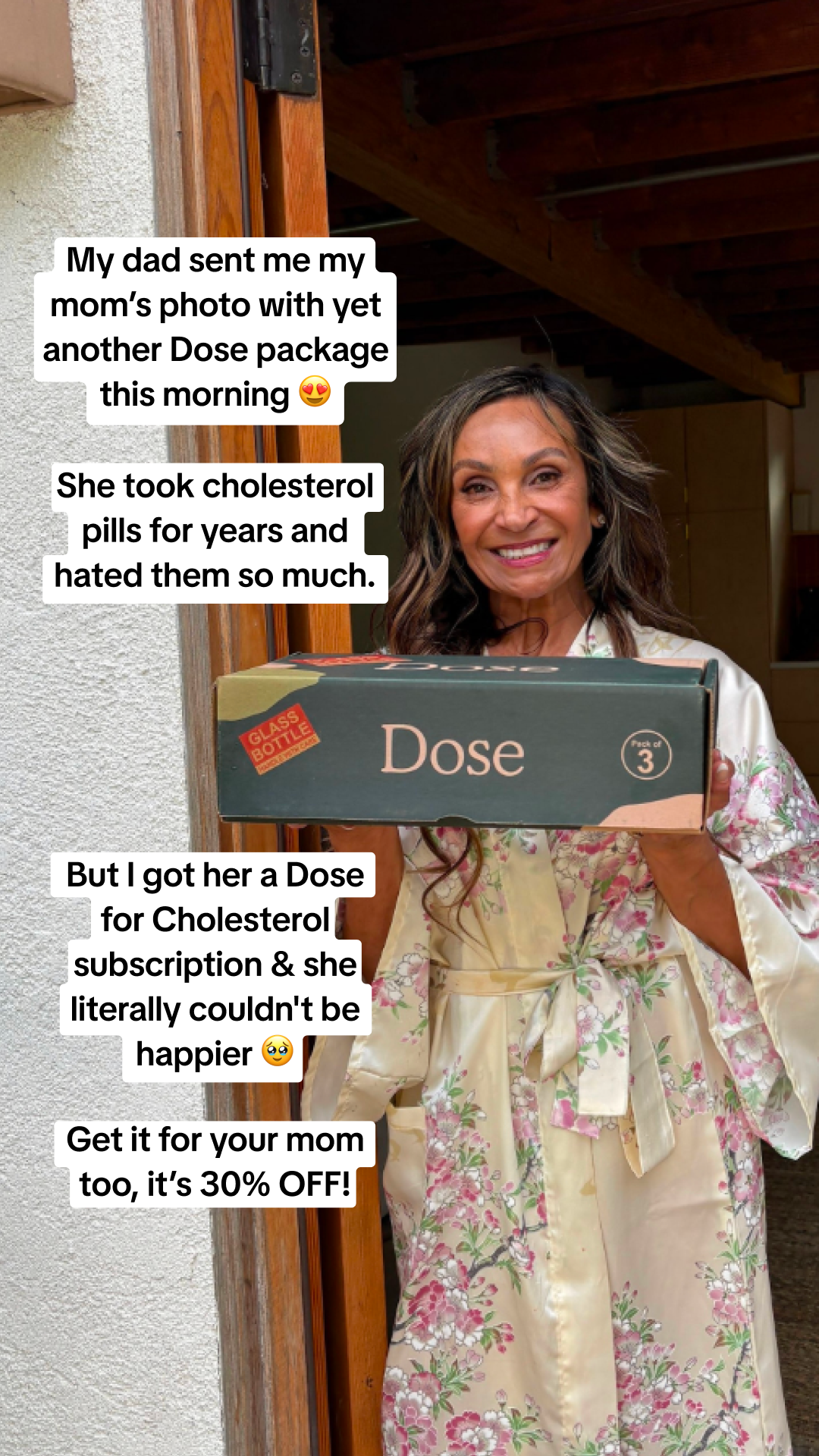 Dose for Cholesterol Facebook ad