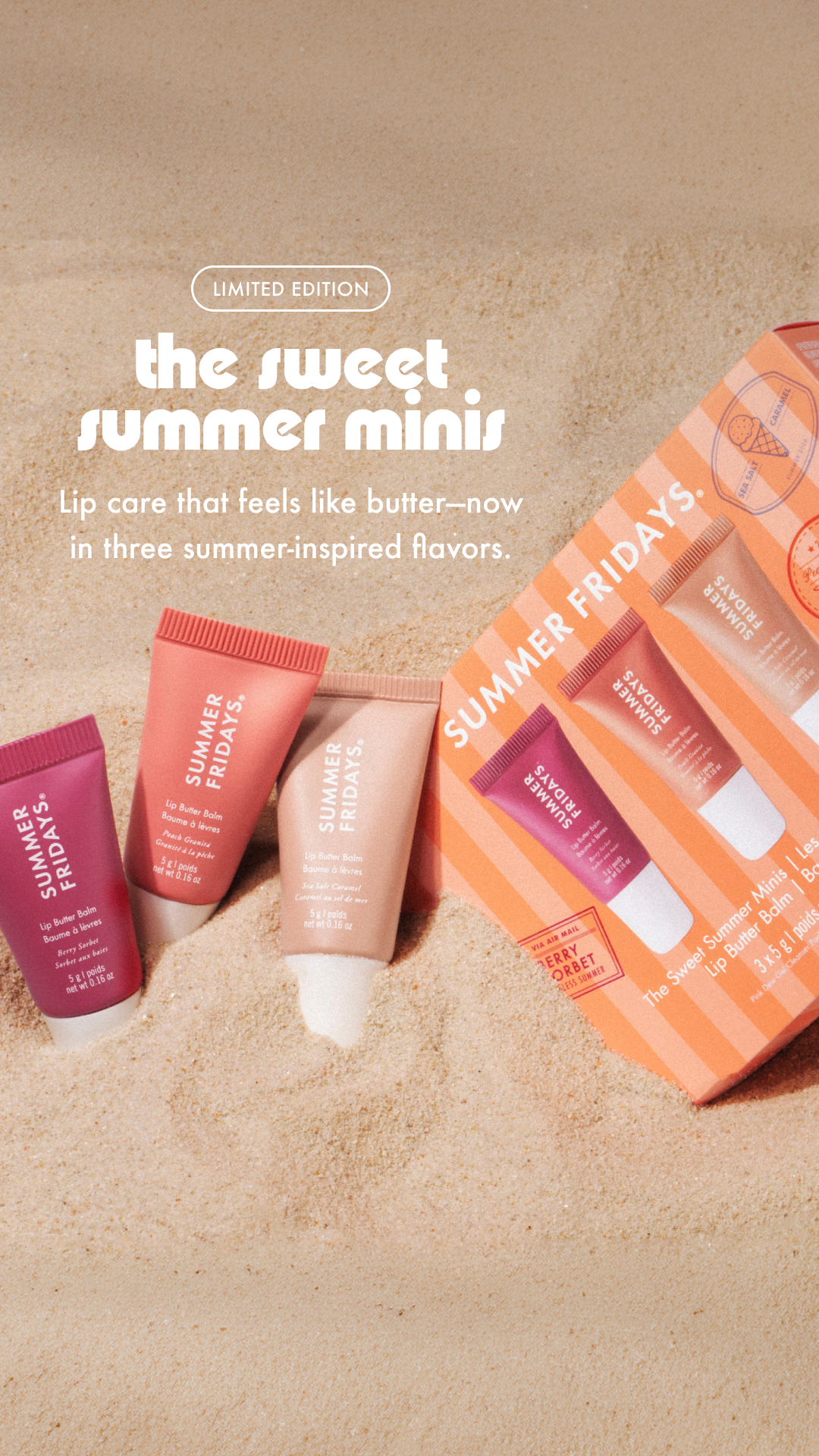 Summer Fridays Facebook ad