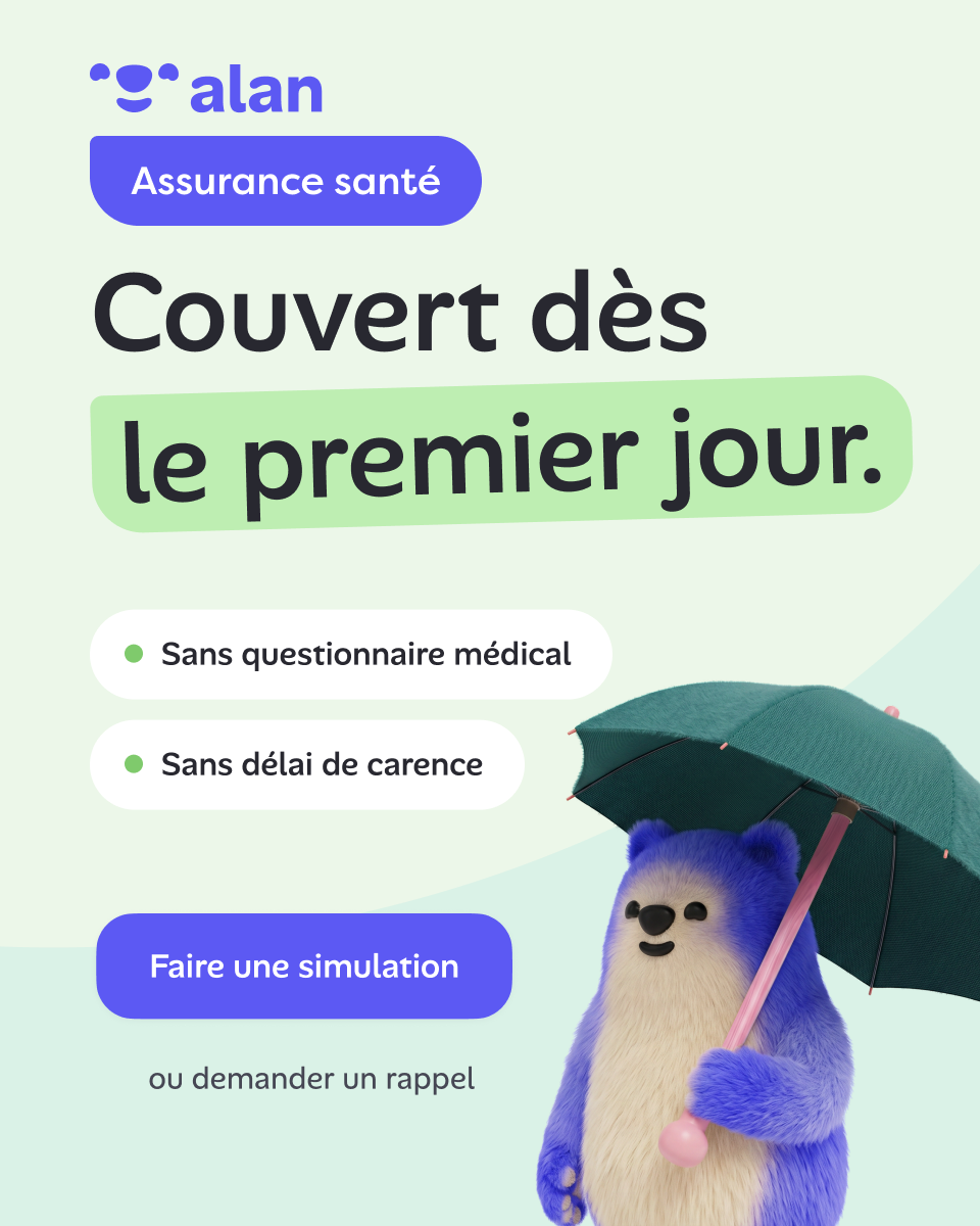 Alan Facebook ad: Découvrez tous les avantages Alan