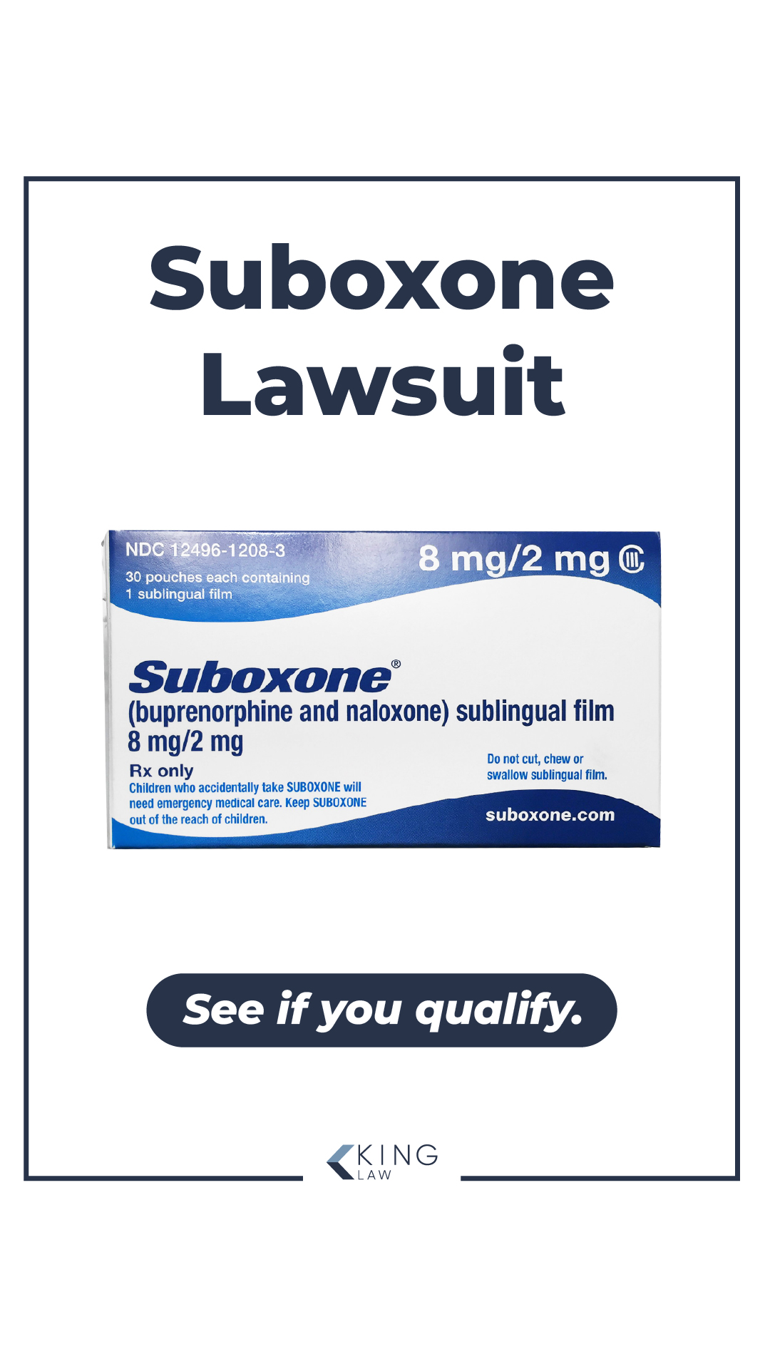 King Law Facebook ad