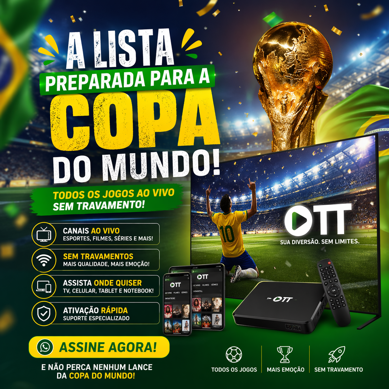 0TT De CASA Facebook ad from Apr 24, 2026