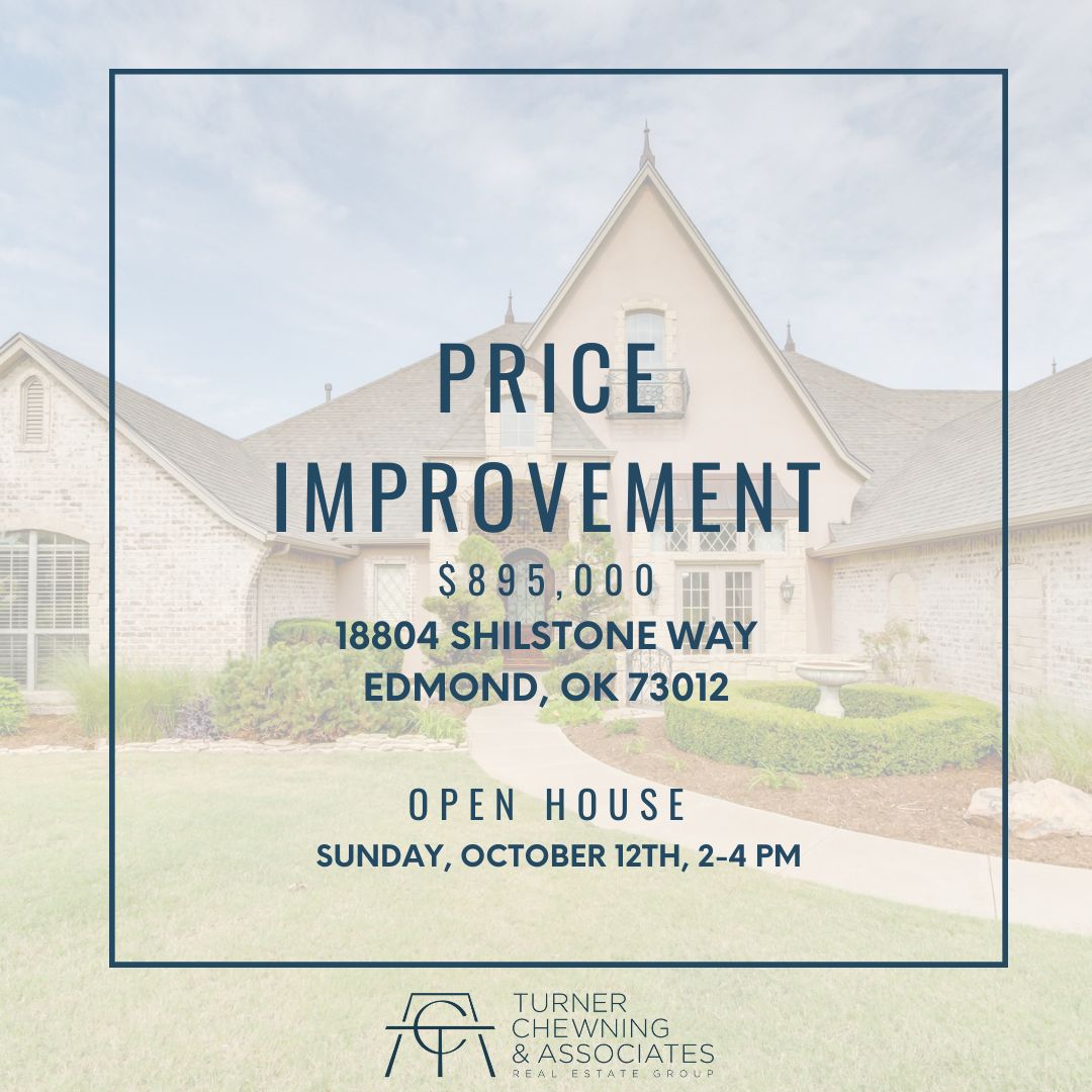 Your OKC Brokers Group - Amy Douglass & Ken Hutmacher Facebook ad: PRICE IMPROVEMENT | LUXURY LISTING ~ FOR SALE…