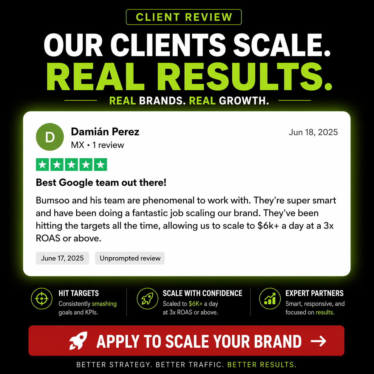More Than Scaling Facebook ad