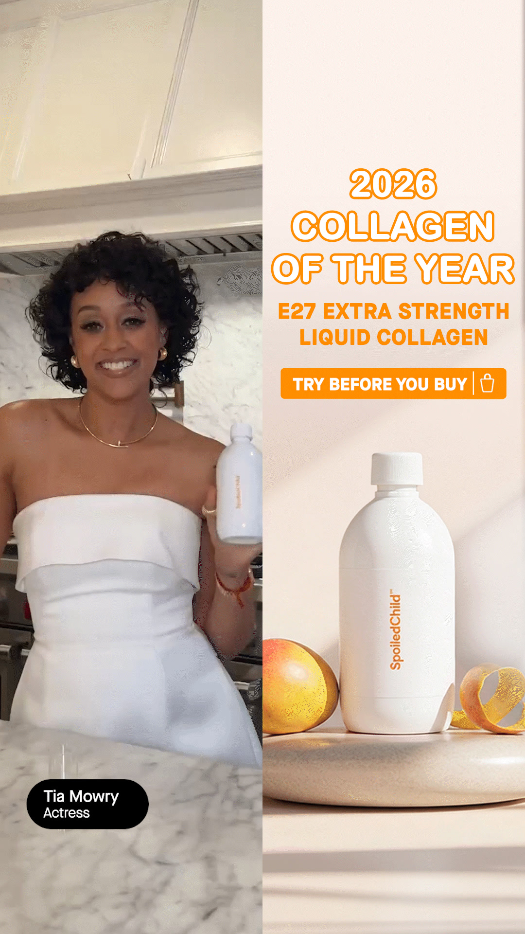 Tia Mowry Facebook ad from May 9, 2026