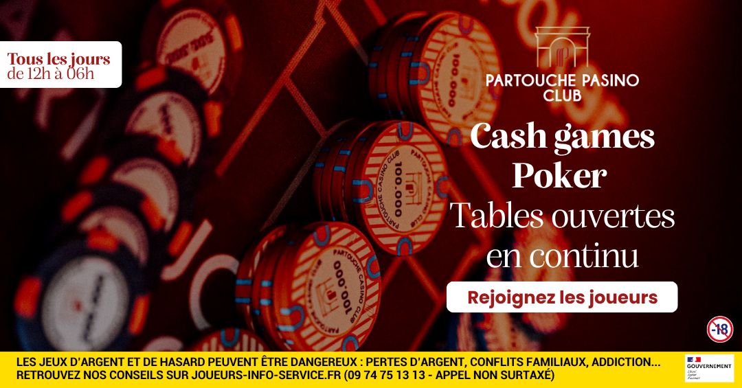 Partouche Casino Club Facebook ad from Aug 14, 2026